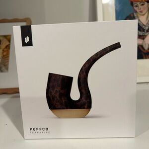 Puffco Terrapipe with Brown and Tan Design